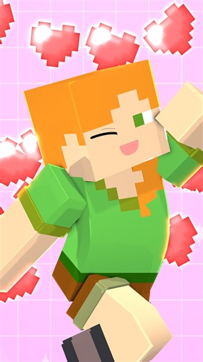 Alex Got Some Moves! #マイクラ #minecraftanimation ＃マイクラアニメ