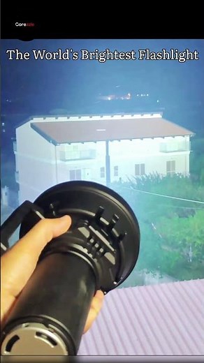 The World's Brightest Flashlight 😳💡 | Insane Power Test!