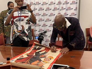 American fashion designer Dapper Dan outlines keys to success in appearance at NCCU
