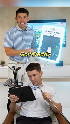 Golf Daddy Update! Now when you take a swing on the mat the app automatically detects your swing. ⛳️