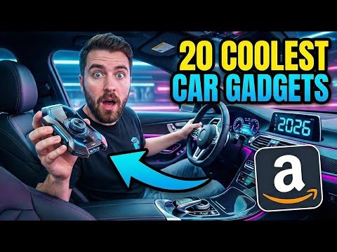 20 Coolest Car Gadgets You NEED on Amazon in 2026!