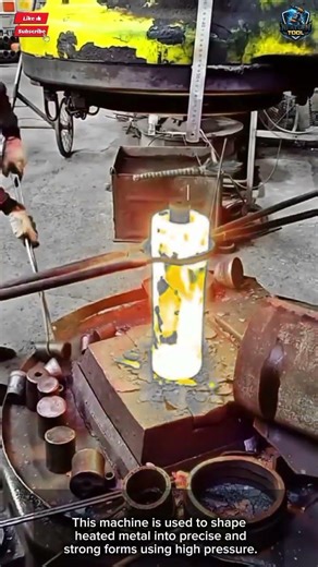 Hot Forging Press Machine for Strong Metal Production#tool