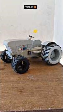 MINI TRACTOR 🚜 MODIFIED 🛠️ YOUTUBE 🥵 VIRAL PROJECT VIDEO PART19 #viral #tractor #experiment #shorts
