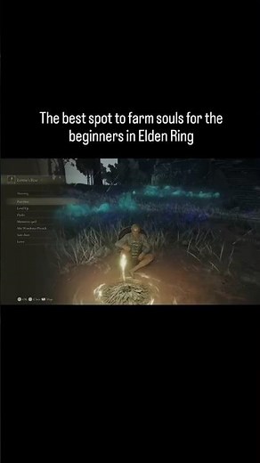 The best spot to farm runes in Elden Ring for the beginners #eldenring #runefarm