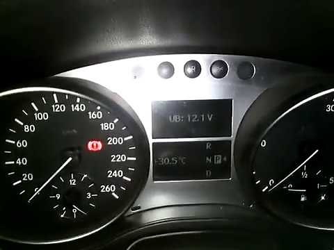 HOW TO RESET A MERCEDES SERVICE