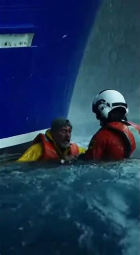 U.S. Coast Guard MH-60 Jayhawk Night Rescue in Violent Ocean Storm | Cinematic SAR Operation