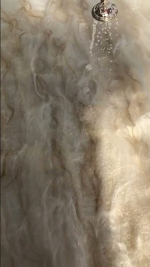 WET FELTING. PROCESS.⧣wetfelting 💛