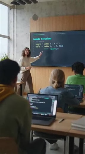 The Germany University teacher teach the basic of Lambda function in python #fyp #statement #returnstatement #stringmethod #foryoupage❤️❤️ #pythonement #webdevelopment #codinglife #code #webdeveloper #lambdafuction #functionpython