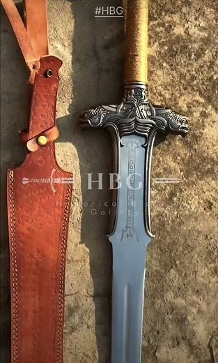 ⚔️ Handmade Atlantean Sword | Conan the Barbarian Replica | Carbon Steel Fantasy Collectible | Gift🔥