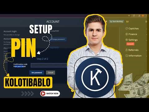 Kolotibablo PIN Code Set up 2026 || KB New Account Creating Process || Kolotibablo Withdraw Funds 🔥