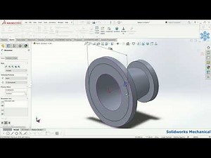 How to design Flange concentric reducer piping #123| Industrial design | |solidworks| |Mechanical |
