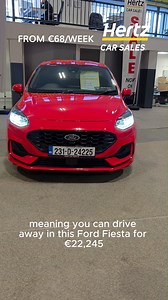 2.5K views | Ready to make the upgrade? Check out this Ford Fiesta now in Hertz Car Sales Cork. Yours for just €22,245! - call in toady or reserve on hertzcarsaes.ie. https://www.hertzcarsales.ie/used-cars/19265893-ford-fiesta | Hertz Car Sales Cork | Facebook
