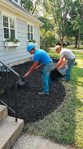 From Boring Grass to Beautiful Garden Bed | Front Yard Makeover 🌿💐