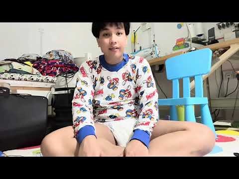 Diaper Boy Making Cute Onesie (Joey Cuties Daily VLOG)