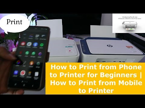 How to Print from Phone to Printer for Beginners | How to Print from Mobile to Printer