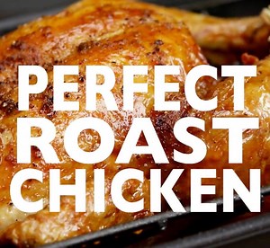 The *PERFECT* Sunday Roast! This chicken turns out perfect every time! It gets a 5-Star rating on the site! RECIPE HERE: https://www.thecountrycook.net/perfect-roast-chicken/ | The Country Cook