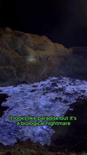 Beautiful but Deadly Blue Fire Volcano