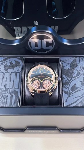 Jacob & Co. Gotham City Watch - Luxury Batman Timepiece
