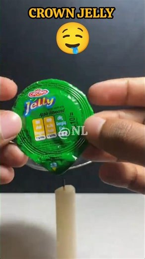 Satisfying Melt Mini Cup Jelly 👍❤️😱 #satisfying #srilanka #hot #jelly #fire #candle #jellycup #matc