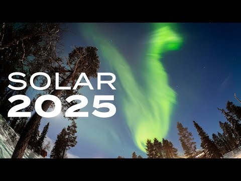 SOLAR 2025 Aurora Timelapse Compilation