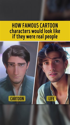 13K views · 25 reactions | [BSOL] How famous cartoon characters would look like if they were real people | Bright Side of Love | Facebook