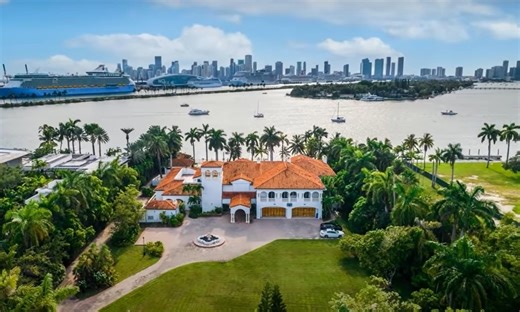 A Star Island Mansion Just Sold For $75 Million – Setting New Miami Record – And It's a Teardown!