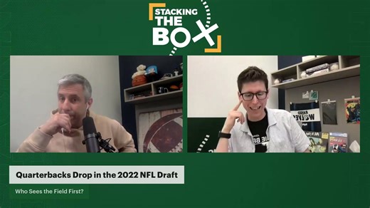 The great QB fall in the 2022 NFL draft | Stacking the Box