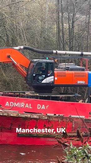 44K views · 145 reactions | Dredging the Manchester ship canal | International Operators | Facebook