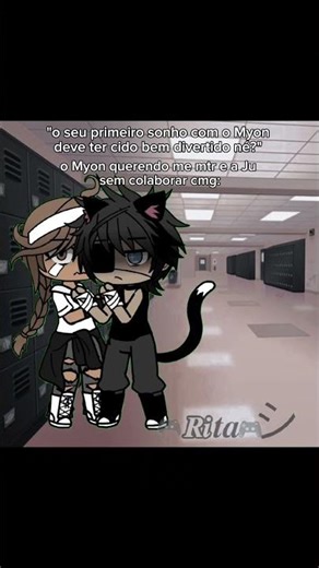 o Myon no dark e a Ju no romance #fy #gacha #fyy #memes #gachaclub #gachameme #memegacha #romance