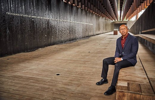 Bryan Stevenson ’85 discusses the legacy of slavery and the vision behind creating the National Memorial for Peace and Justice and The Legacy Museum in Montgomery Alabama. Stevenson is the founder and executive director of Equal Justice Initiative, an organization that provides legal assistance to death row prisoners, prisoners facing unduly harsh sentences, and juveniles sentenced as adult. | Harvard Law School