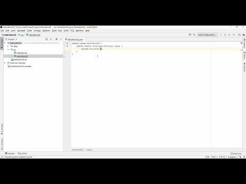 Уроки Java. 2. Простейшая программа вывод текста на экран