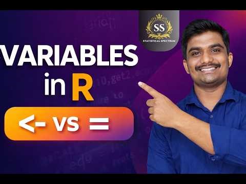 Variables in R – How Data Is Stored (Beginner Tutorial)