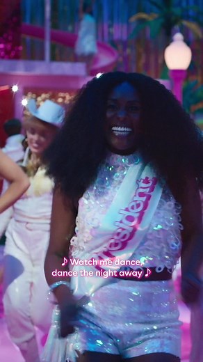 Dance the Night Away with Barbie: Disco Scene ft. Margot Robbie & Dua Lipa