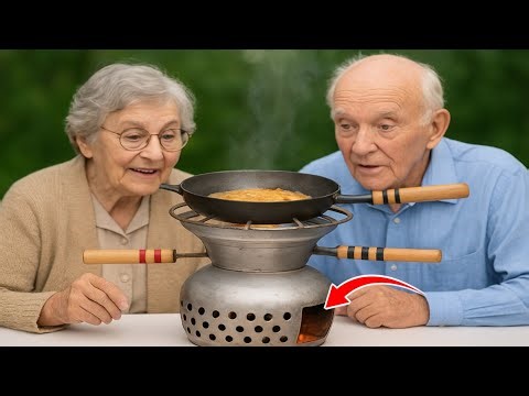 Turning an Old Metal Water Pot Into a Working Stove — Creative Invention!