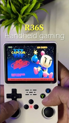 R36S Handheld Gaming Console unboxing & gameplay test #shorts #gaming #r36s