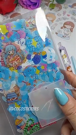 Review of a super cute sticker keychain making kit.