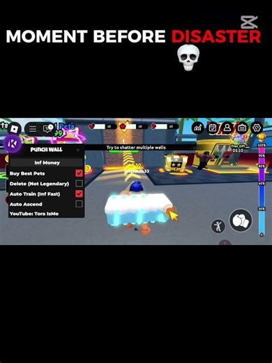 best script for punch wall