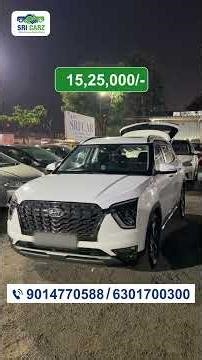 2022 Hyundai Alcazar Diesel Automatic 🔥 Panoramic Sunroof | ₹15.25L | Used Cars Hyderabad
