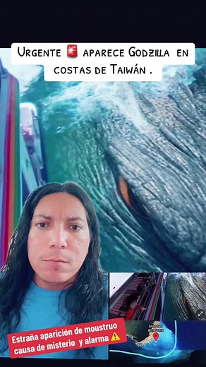 #greenscreen misterio y alerta tras encontrar imagenes inéditas y aterradoras de moustruo marino en costas taiwaneses el llamado godzilla de taiwan, fue encontrado y tambn visto mediante el google map, pero lo mas misteriosa esque de un dia para otro el mounstruo ya no esta a desaparecido o lo desaparecieron
