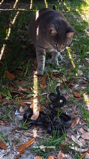 Why Do Cats Win To Snakes 🐱🐍 #shorts