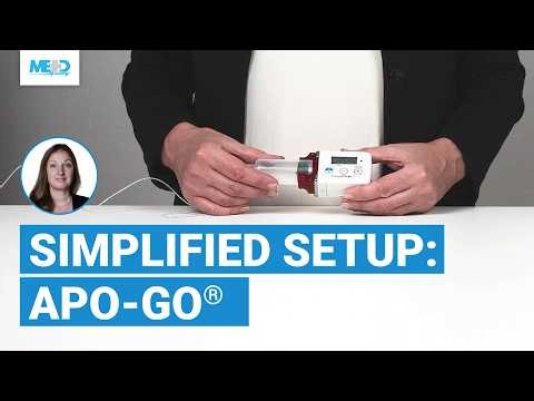 APO-go® POD: easy step-by-step guide for using the apomorphine infusion | Parkinson’s treatment