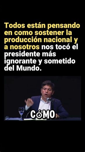 AXEL: Everyone is thinking about how to sustain national production, and we were assigned the pre...