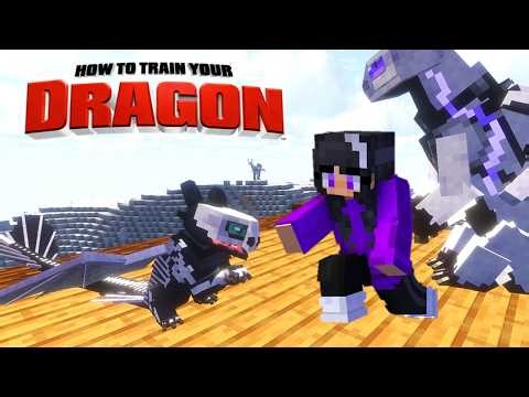 We hatch a SPOOKY Baby Nightlight in How To Train Your Dragon / Claws of Berk Minecraft