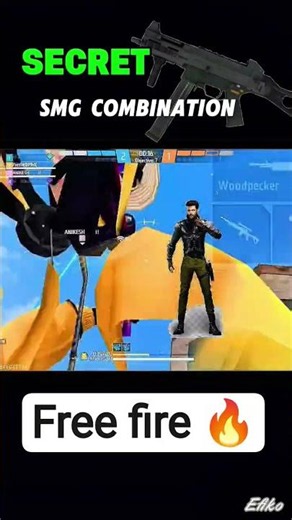 SMG Character Skill Combination For CS Rank 🔥 Free Fire #shots ||