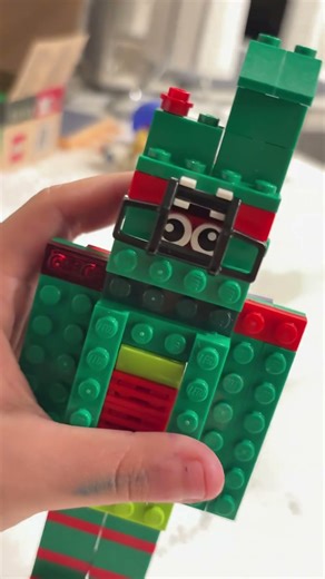 Nephew made Springtrap out of Legos #fnaf #fnaftoys #springtrap #animatronics #fnafgameplay