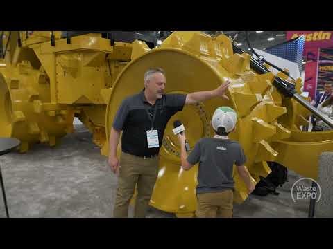 Exploring the WasteExpo 2022 Floor: Landfill Compactor