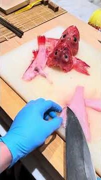 How to prepare kinki (Rockfish/キンキ)For Perfect #japanesefood