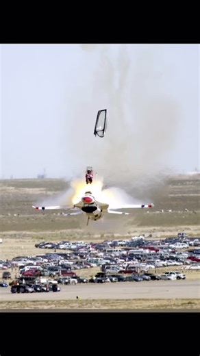 Watch a Thunderbird crash at Air Show in 2003, located at Mountain Home Air Force Base. #militarylife