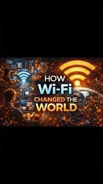 The Hidden History of WI-FI, How one Invention Connected The Entire World📶.#wifi #inventions #viral