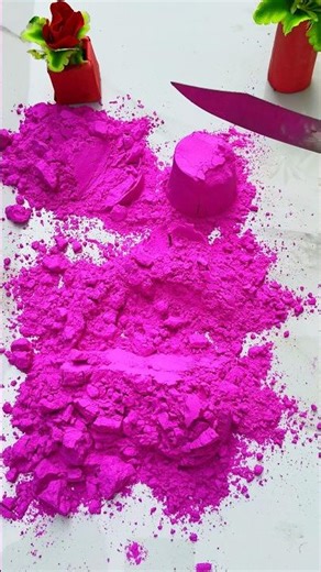 😍 Satisfying face sand cake smash with mini hammer | Oddly satisfying ASMR #shorts #youtubeshorts